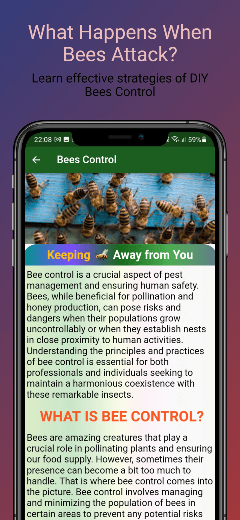 fumigation mobile app for android