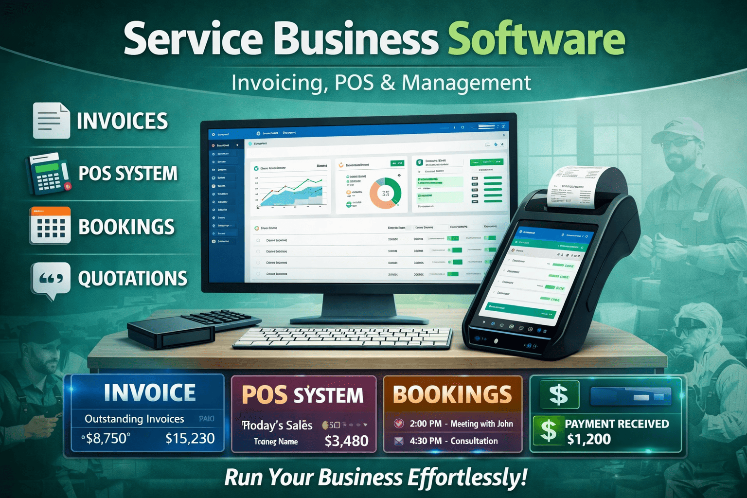 Invoice Software for Small Business | POS & Quotation System